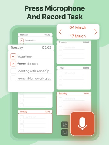 Weekly Planner & Dairy : DoIt! iPad screenshot