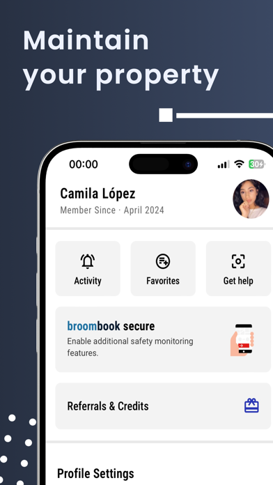 BroomBook Screenshot