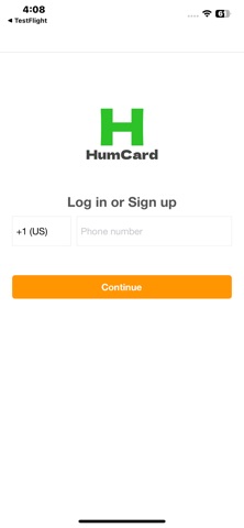 HumCard screenshot