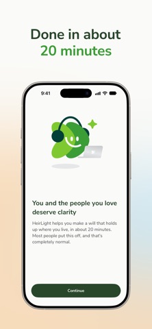 HeirLight – Simple Will Maker Screenshot 2 of 10