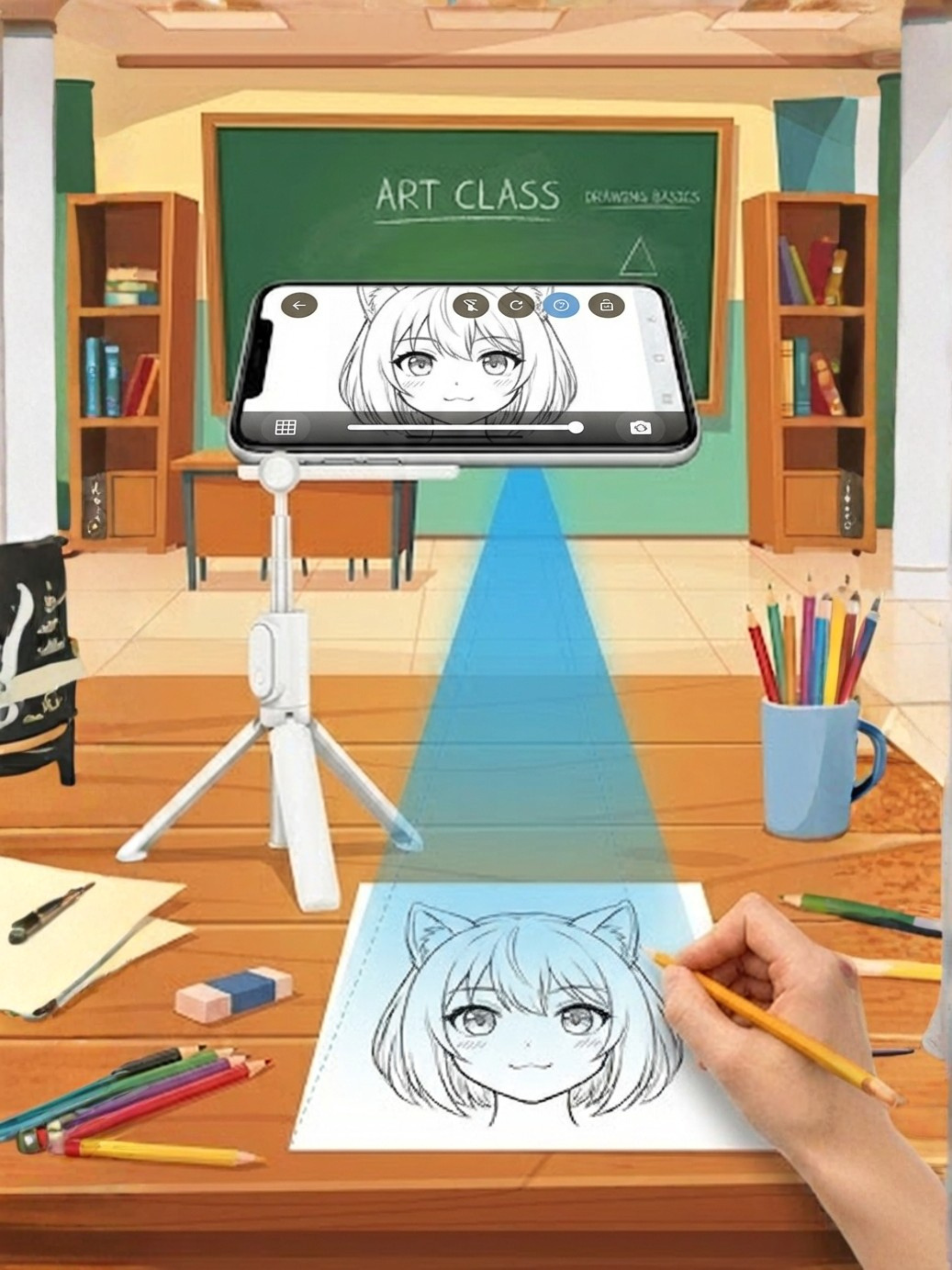 Line2Art: AR Tracing & Drawing