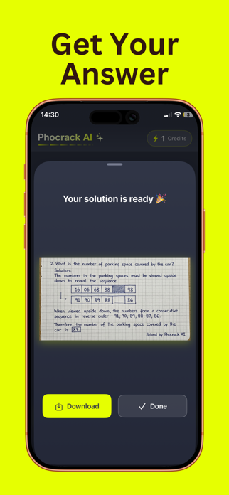 AI Math Solver App: Phocrack Screenshot 3 of 7
