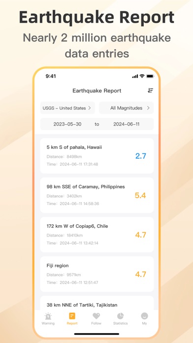 Earthquake Alert -USA Info Screenshot
