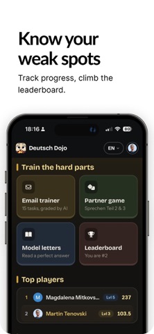 DeutschDojo iPhone screenshot