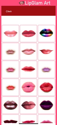 LipGlam Art : Stylish Lips Cam screenshot