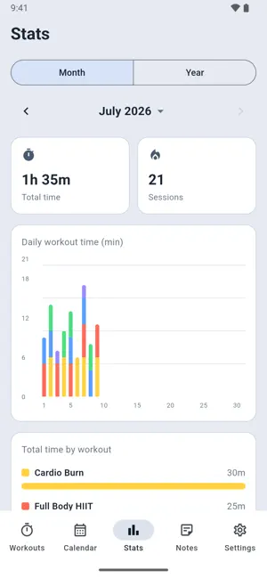 Stride: HIIT & Interval Timer screenshot 4