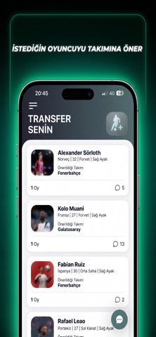Transfer Senin iPhone screenshot