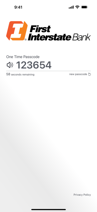 Treasury Suite Authenticator Screenshot 1 of 2