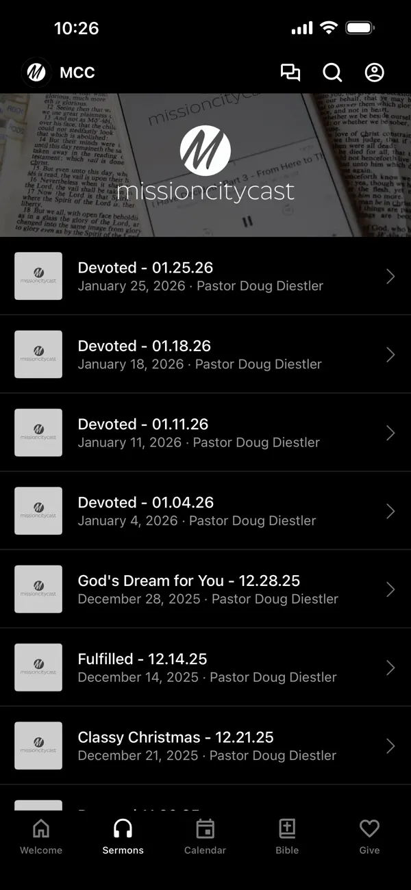 Screenshot #2 pour Mission City Church Tracy