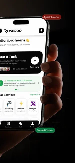 Repairoo - Home Services screenshot 2