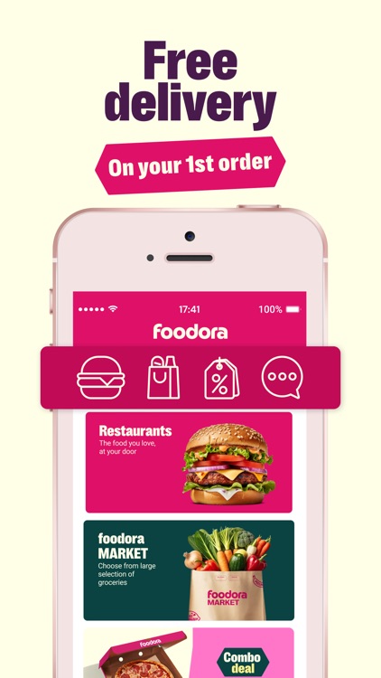 foodora AT: Food & Groceries screenshot-0