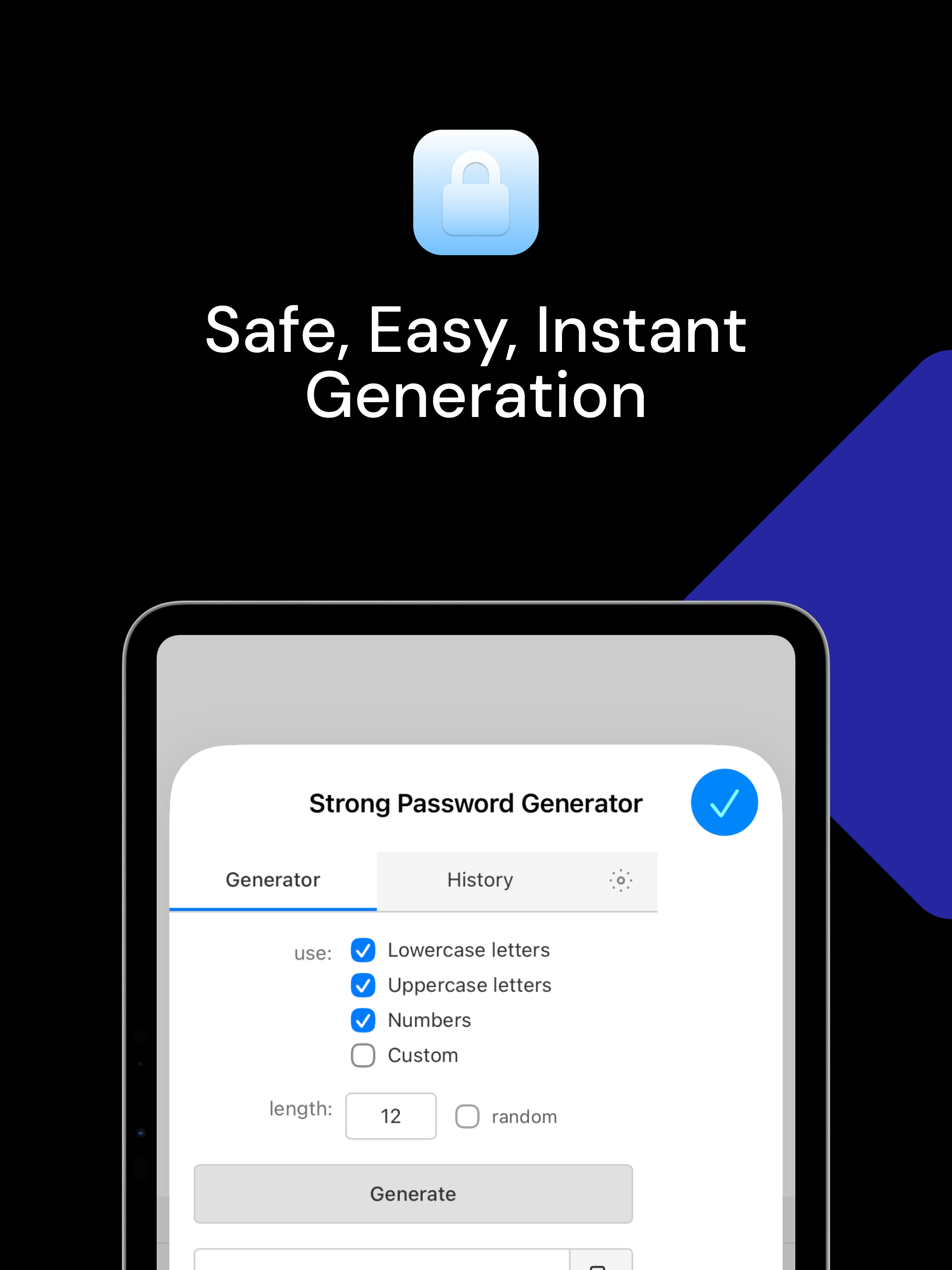 Password Generator for Safari screenshot 4