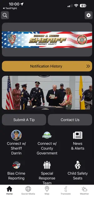 Somerset County Sheriff NJ screenshot 1