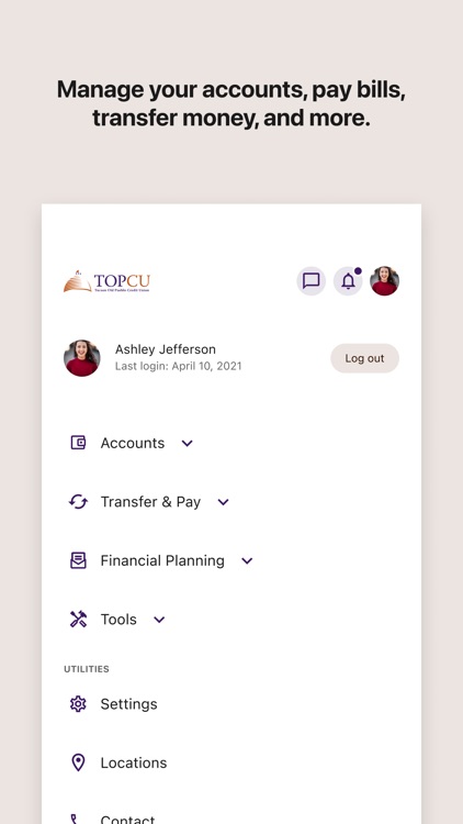 TOPCU Mobile Banking screenshot-4