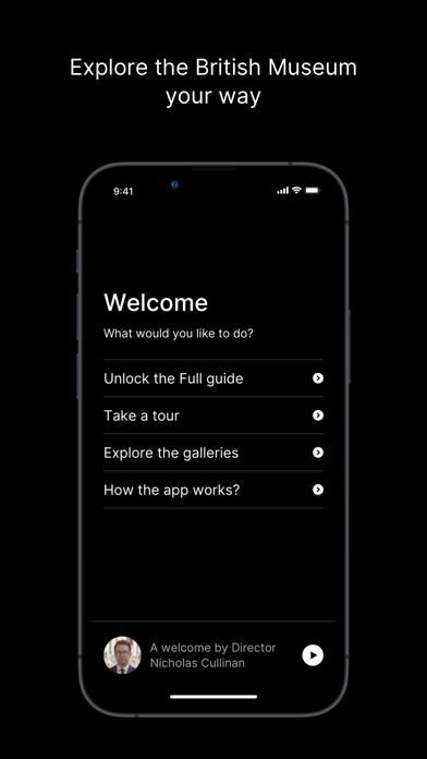 British Museum Audio Screenshot
