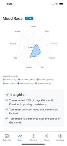 DayInColor: Mood Tracker Screenshot 6 of 6