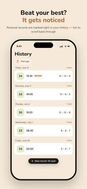 Sportiary: Workout Tracker screenshot 4