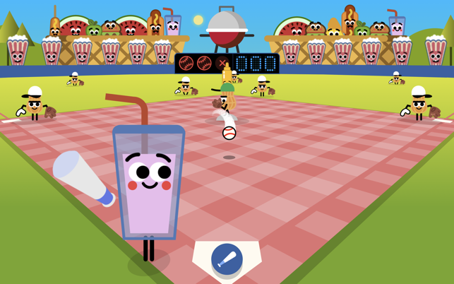 Doodle Baseball Game Screenshot