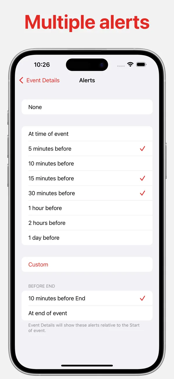 #6. Calalarm Calendar (iOS) Göre: Devart B.V.