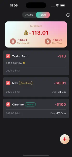 Debt Buddy - Money Tracker screenshot 2
