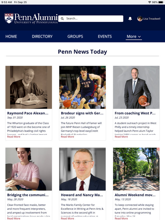 Screenshot #5 pour MyPenn Alumni Community