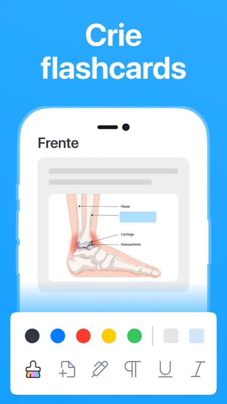 Cogni: Anki Flashcards Estudos screenshot 2 of 5