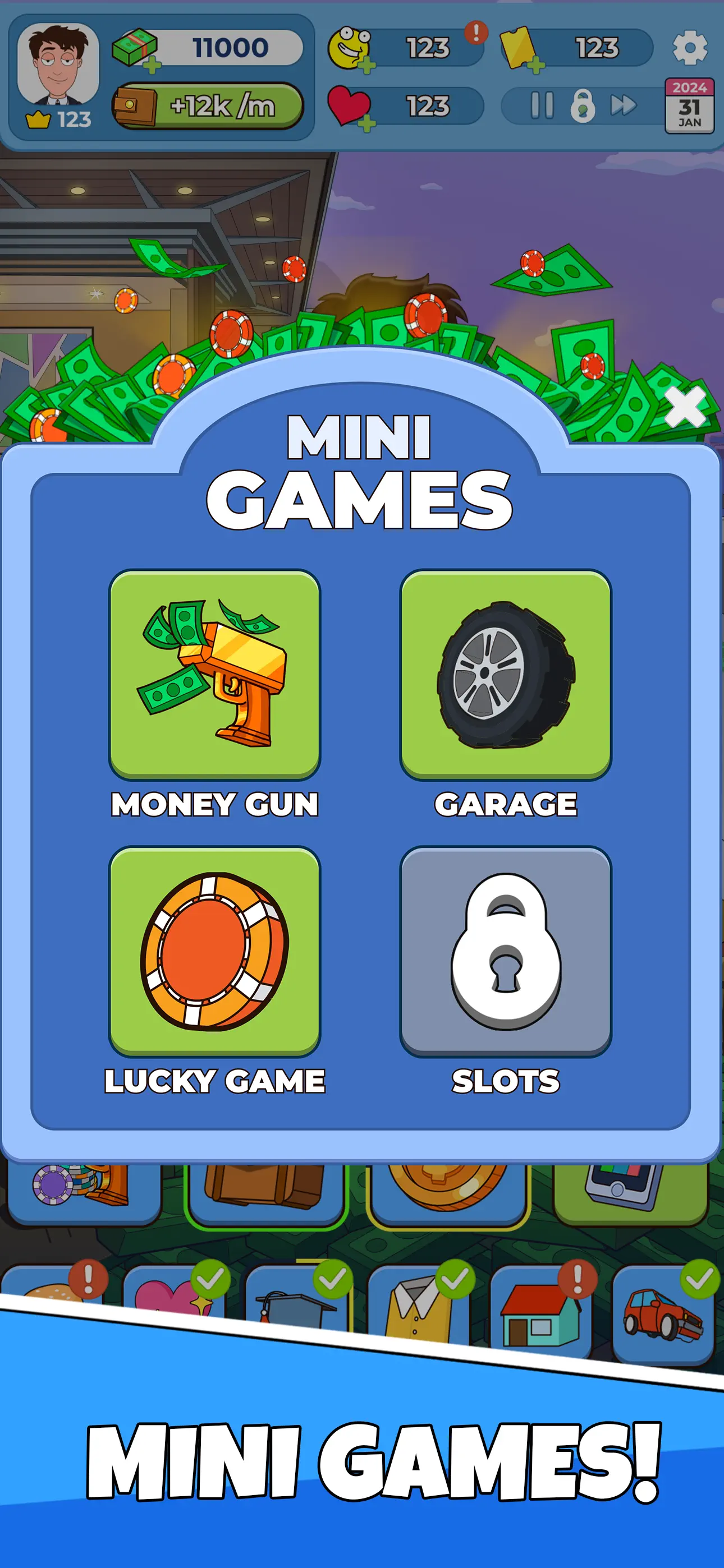 Idle Guy: Life Simulator games screenshot 5
