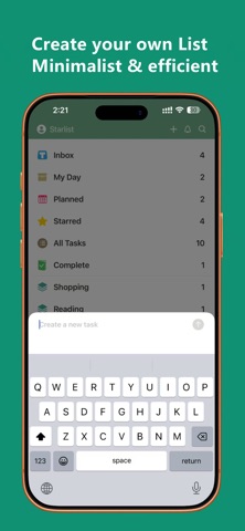 Starlist-To-Do List & Reminder Screenshot 3 of 5