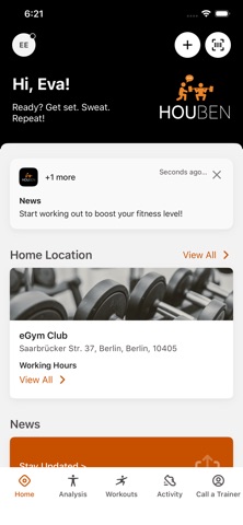 Houben Gym Screenshot 2 of 9