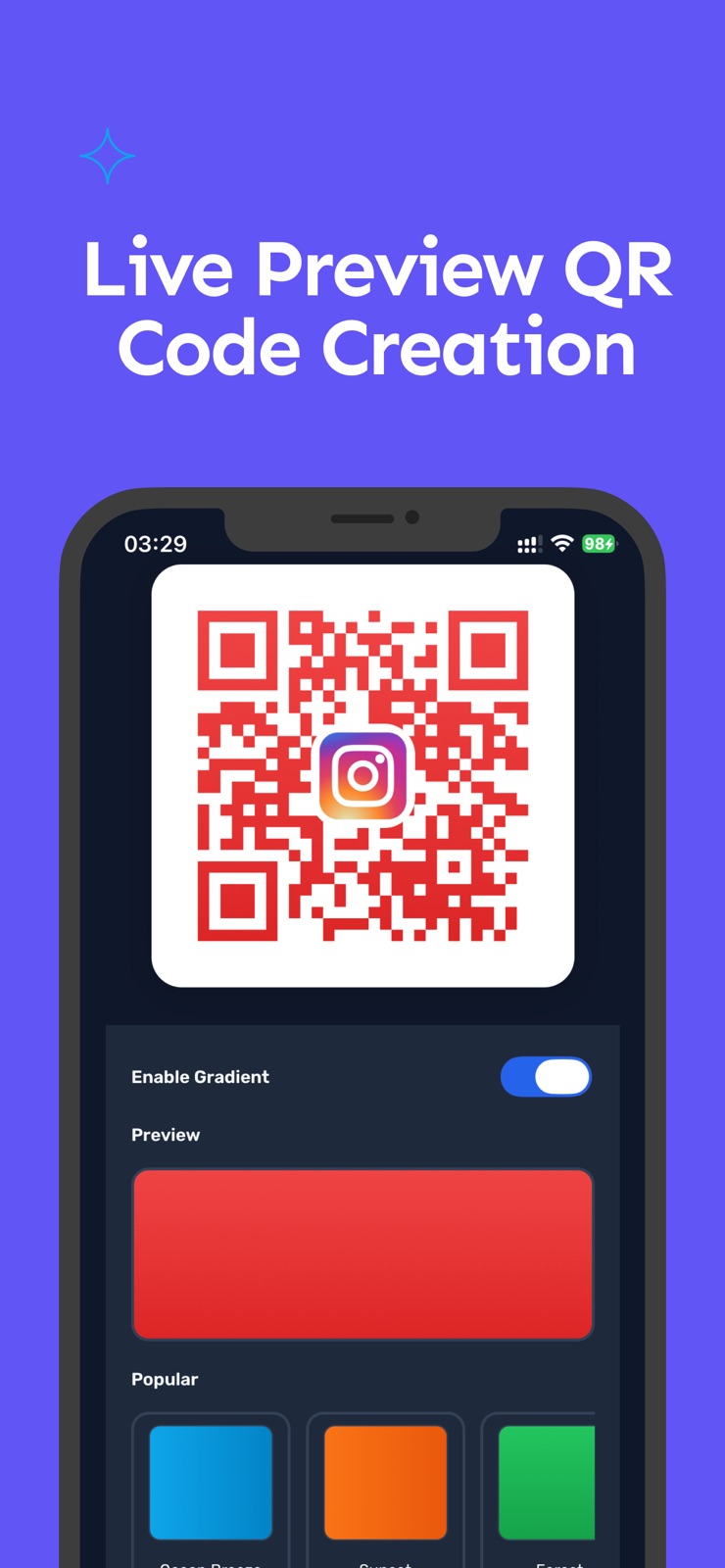 QR Code Generator, QR Scanner iphone screenshot 3