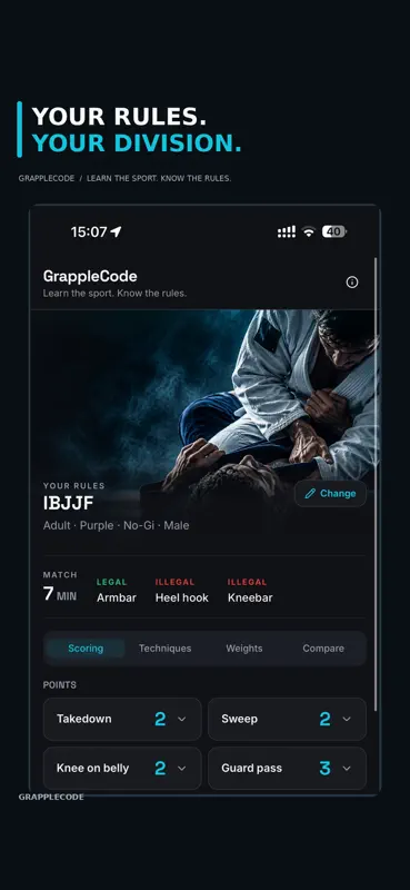 GrappleRules screenshot 2 of 7