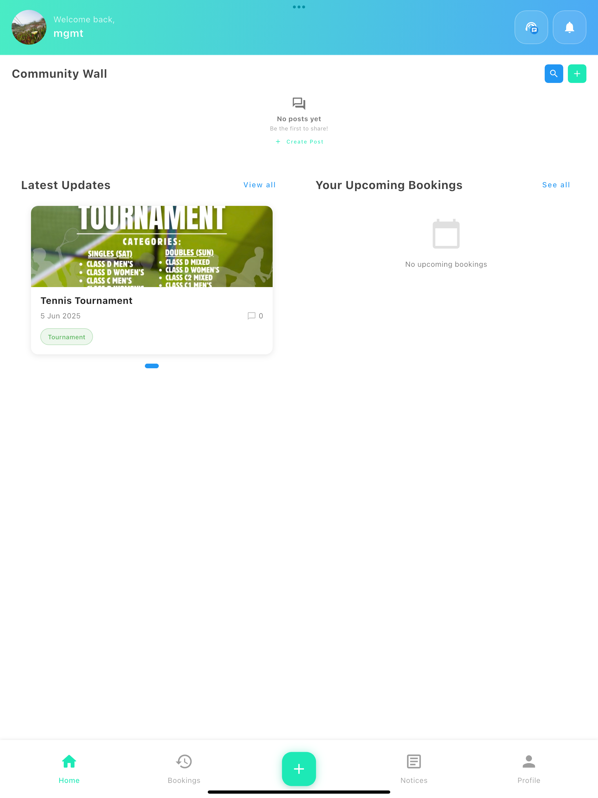 VRC Sports Booking