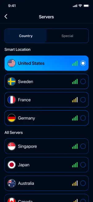Secure VPN & Fast Proxy Master screenshot 1