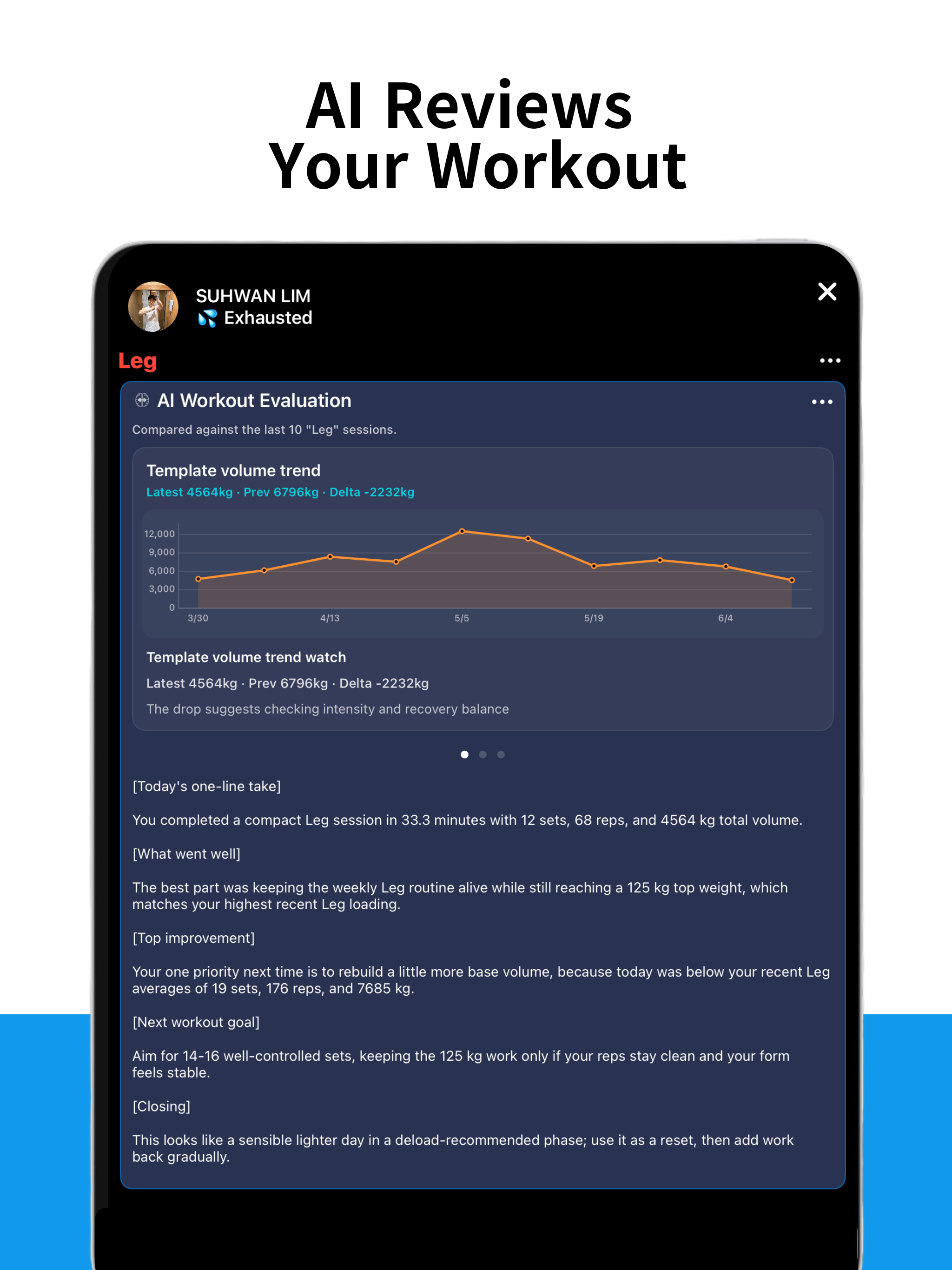 AI Workout Log screenshot 11