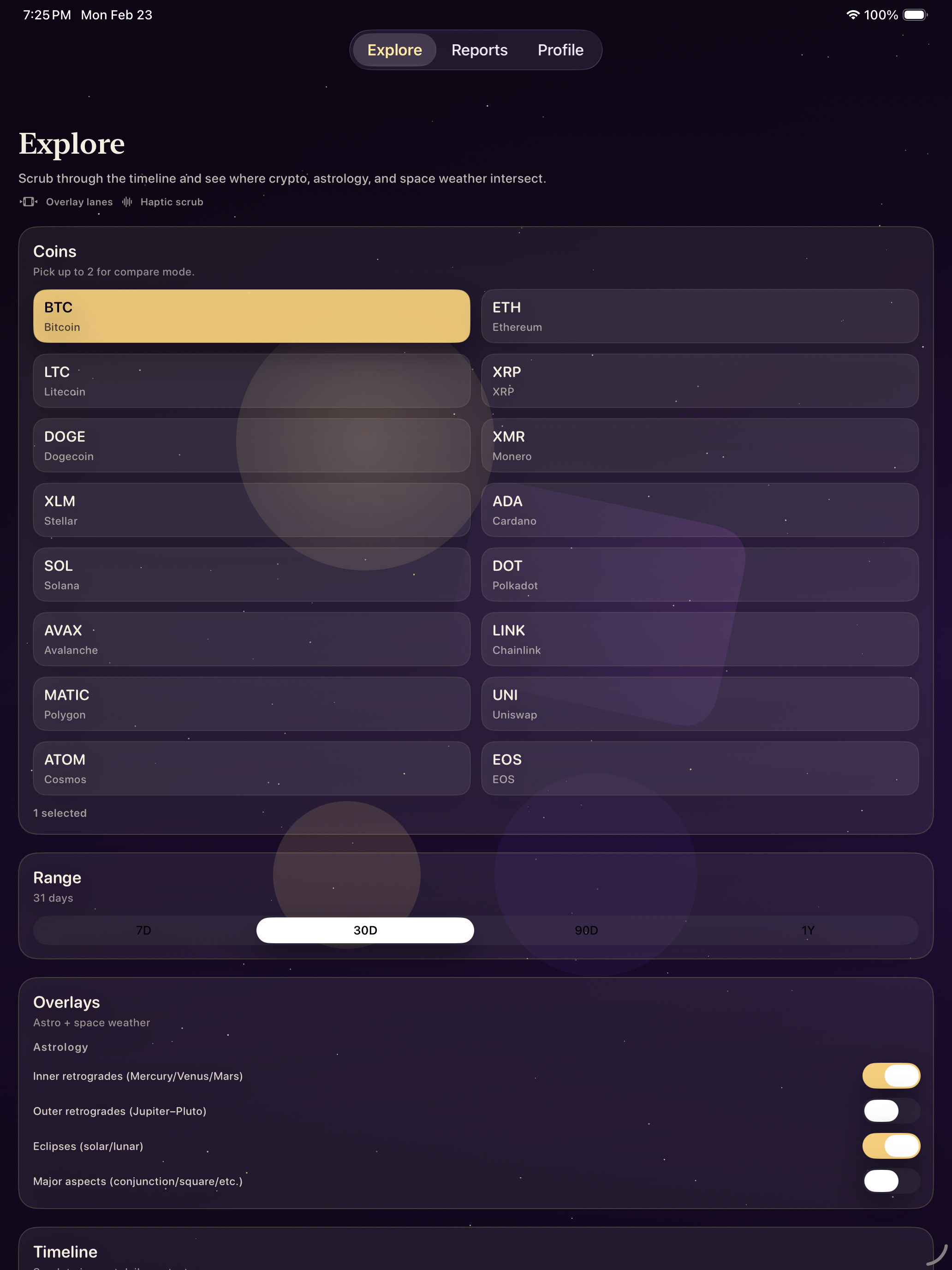 AstroCoin: Crypto meets Cosmos