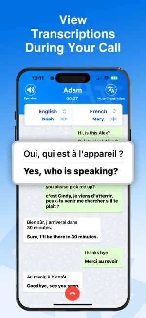 BabelPhone Call Translator AI screenshot 2