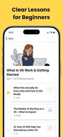 Josie AI: VA Career Coach iPhone screenshot