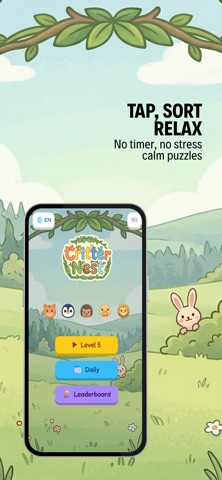 CritterNest: Calm Animal Sort Screenshot 2 of 4