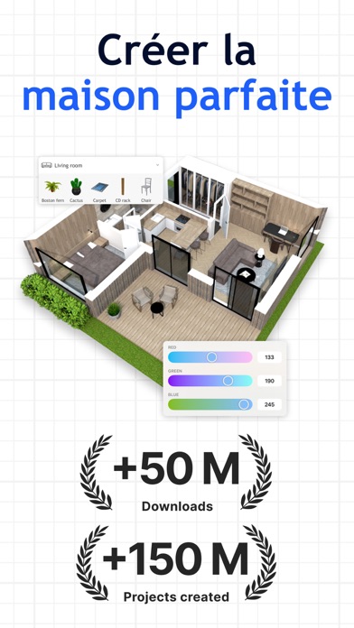 Screenshot #1 pour Sweet Home 3D: Deco Maison