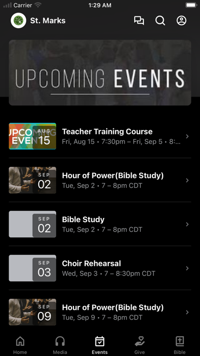 App screenshot