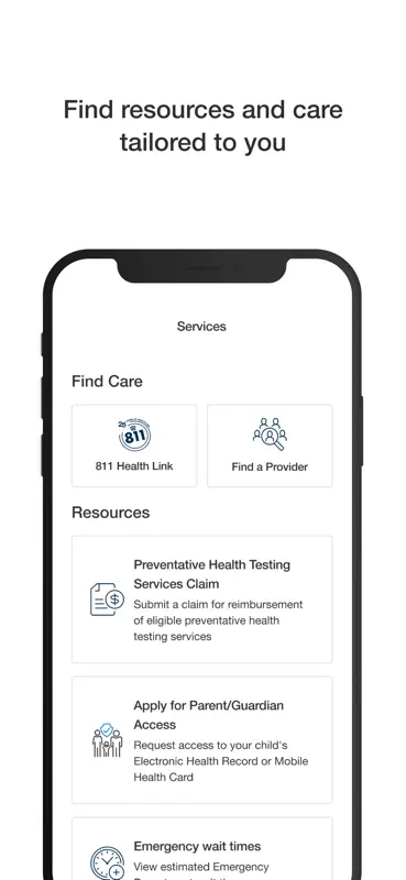 MyHealth Alberta screenshot 5 of 5