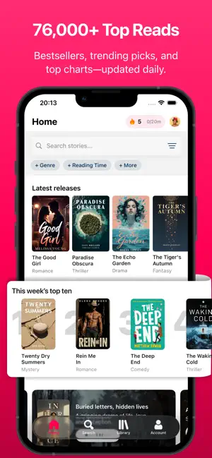 FreeBooks: 76,000 Top Reads screenshot 2