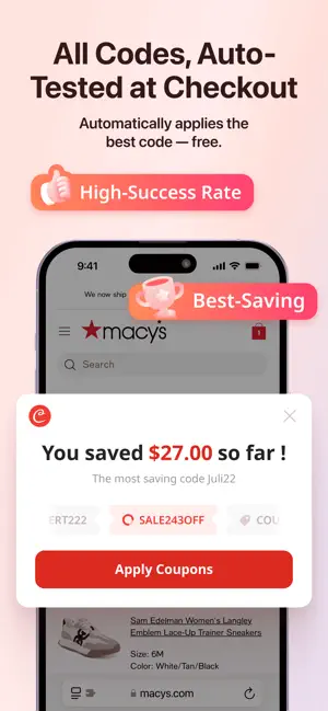 Coupert: Coupons & Cash Back screenshot 1