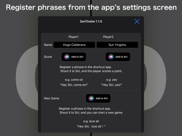 SarCholee iPad screenshot