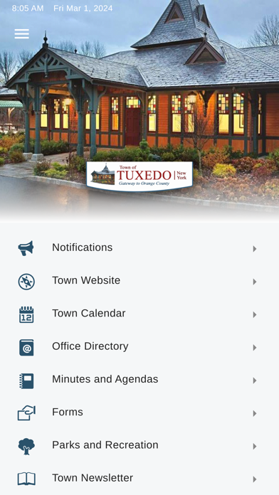 Tuxedo Connect iPhone screenshot