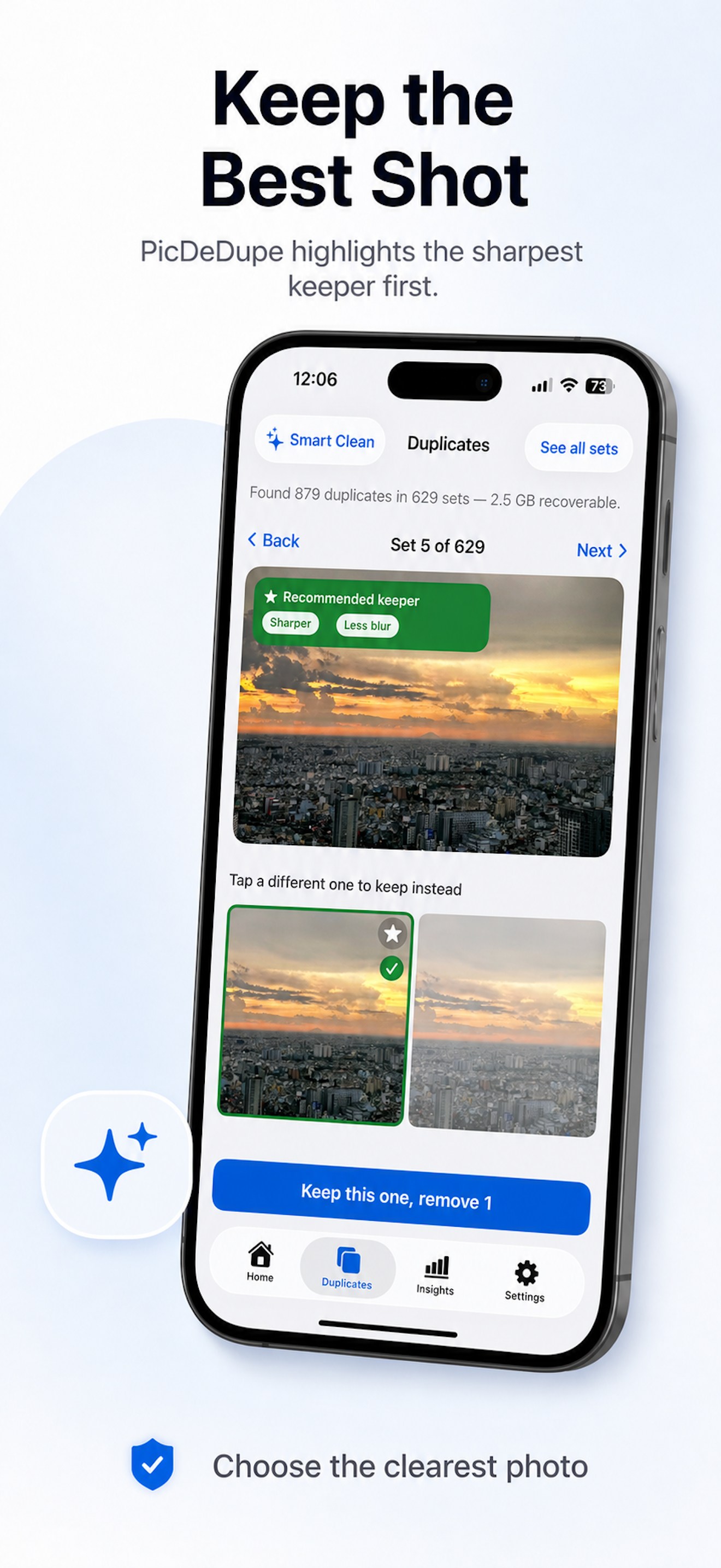 PicDeDupe: Smart Photo Cleaner