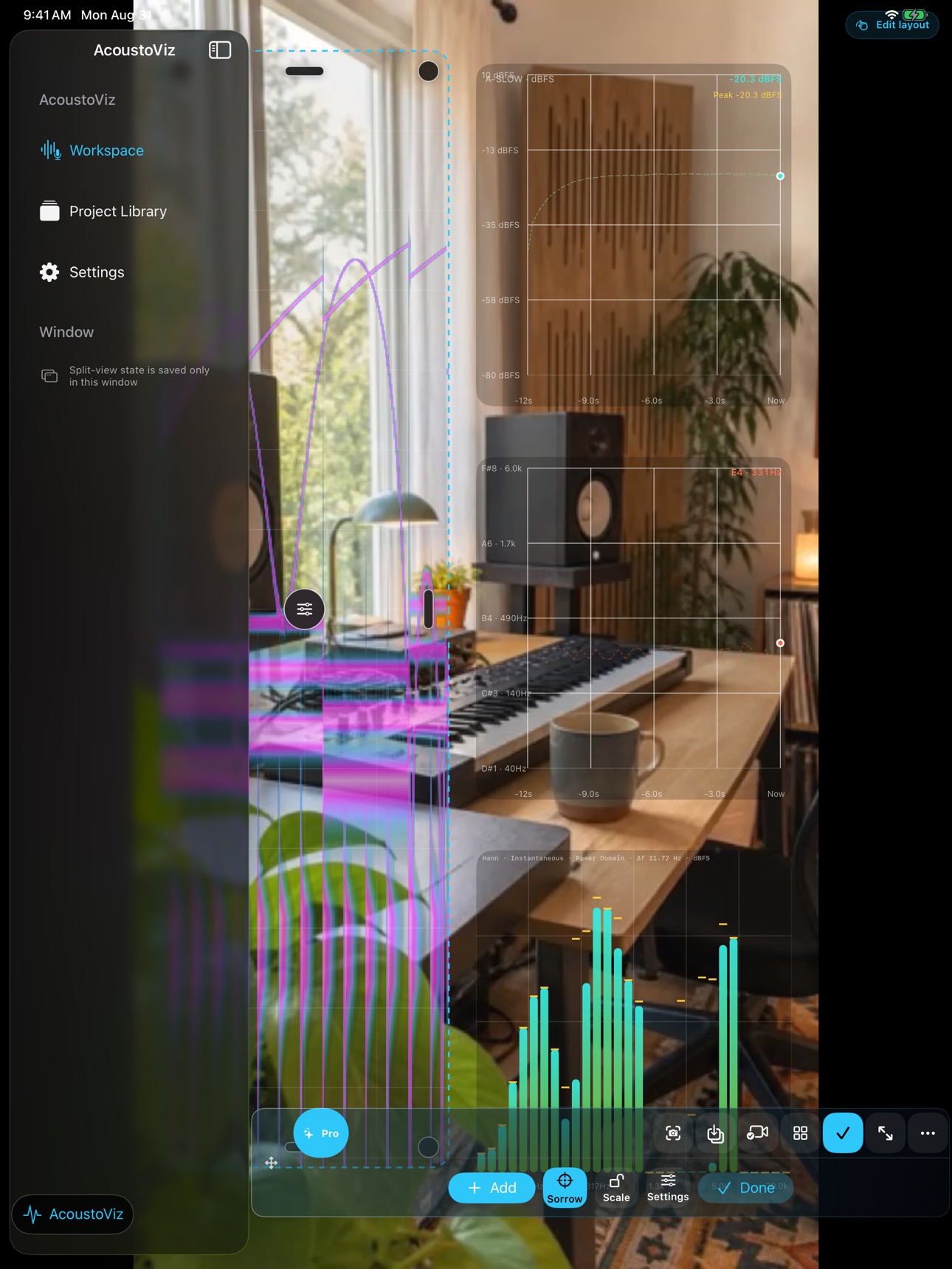 Screenshot 5 of AcoustoViz