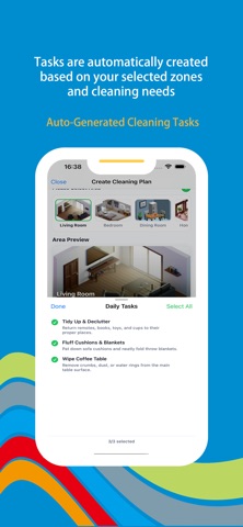 Wonder Sweep - Chore Checklist iPhone screenshot