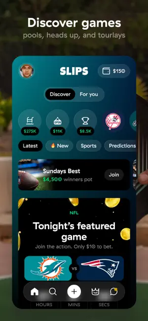 Slips - P2P Bet screenshot 4