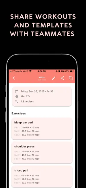 GainNotes: track your fitness screenshot 4